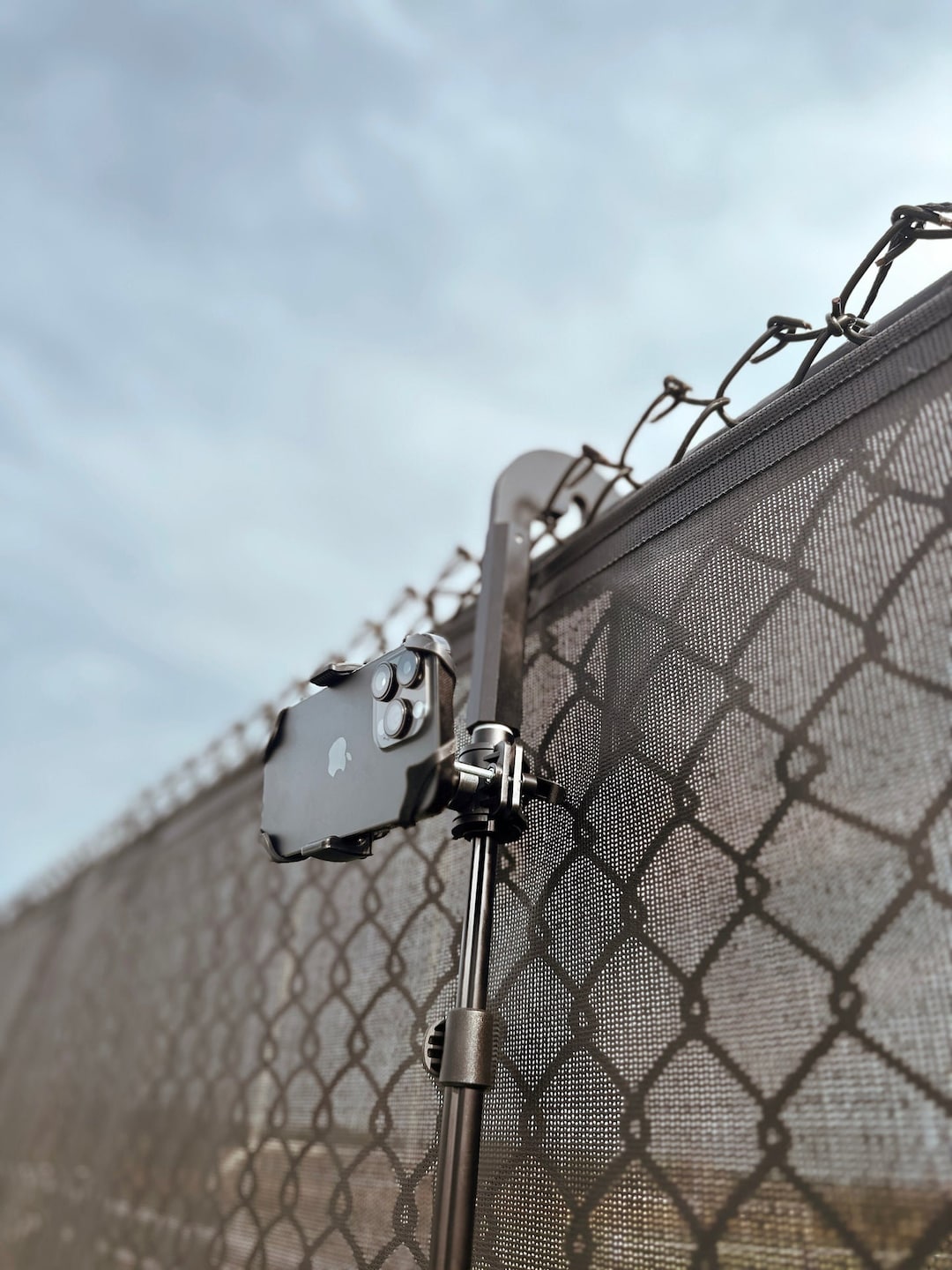 Matchcoach Tennis Camera Fence Mount for Gopro and Smartphones W/ Telescoping Pole & Hook Etsy