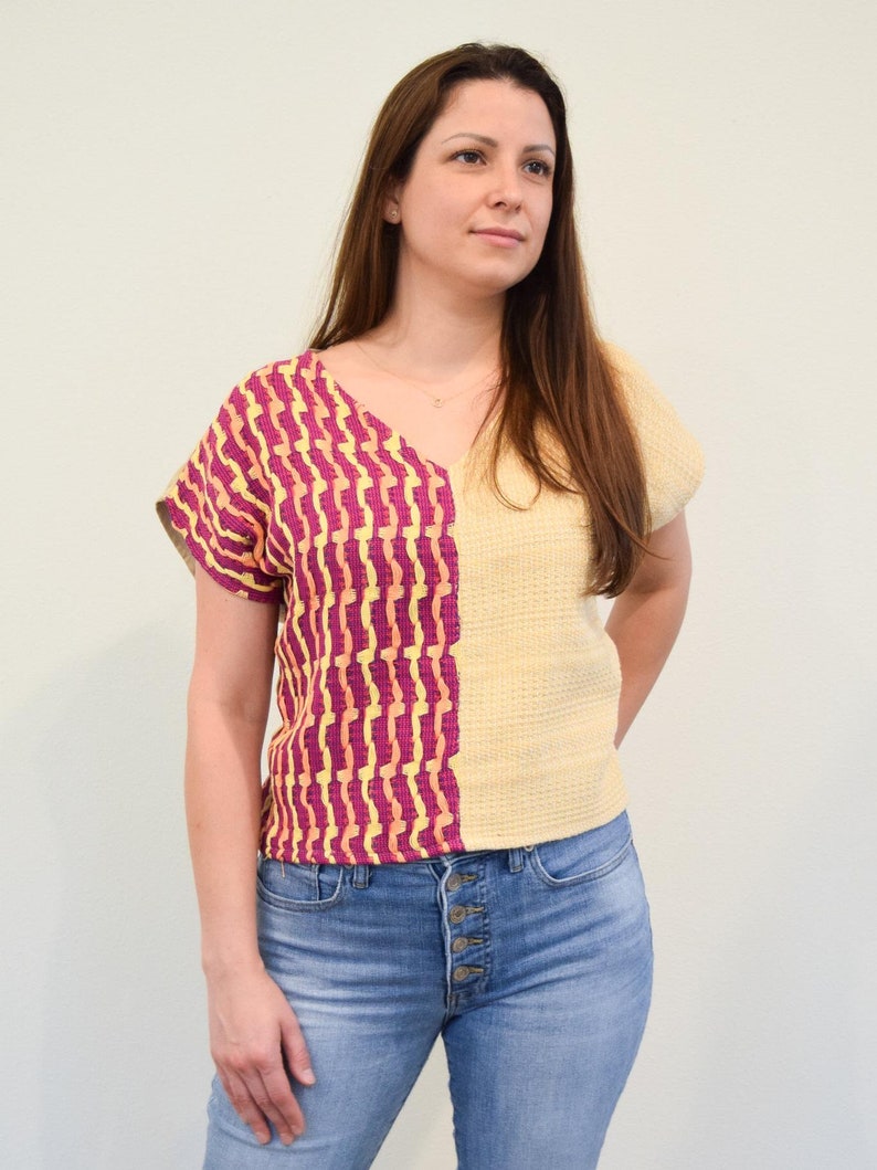 EASY GOING WOVEN TOP main image 1