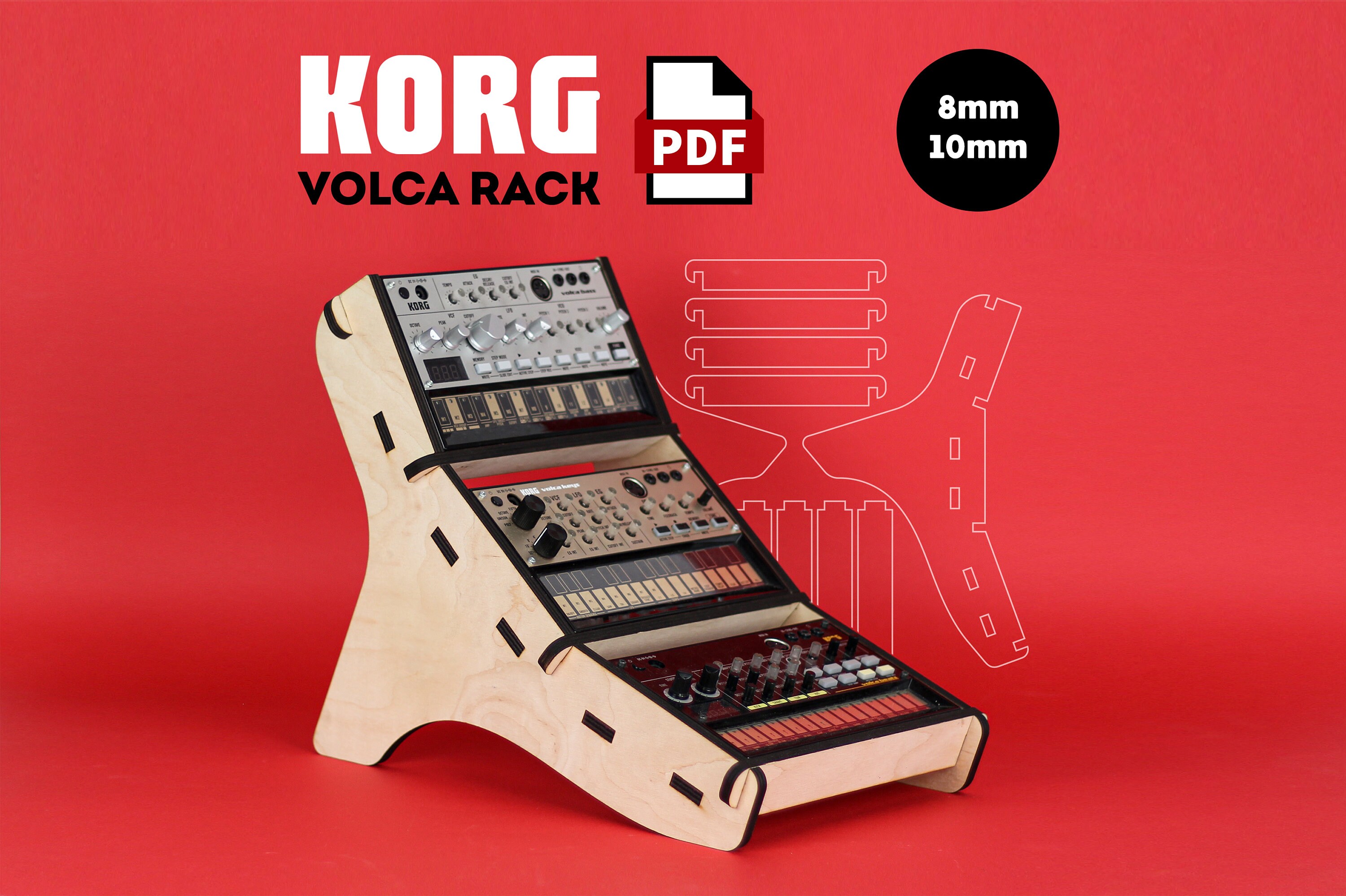 価格見直し！【美品・保証書付】KORG volca modular + スタンド 価格見直し！【美品・保証書付】KORG volca modular + スタンド