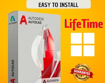 Autodesk AutoCAD 2023 CAD-software voor Windows Lifetime
