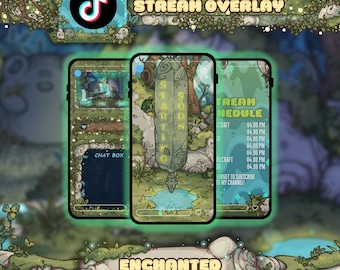 Superpositions de flux verticaux - Forêt enchantée : pour TikTok et YouTube