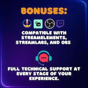 Horizontal Twitch Chat Widget – Cozy Animated Widget for OBS, Streamlabs & StreamElements | Cute, minimalistic chat widget