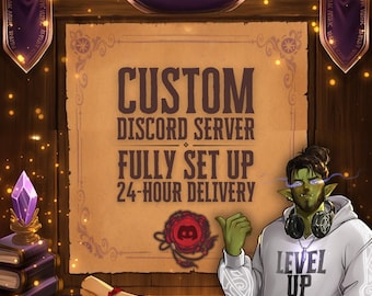 Custom Discord Server Setup | Full Setup with Our Own Bot | Any Community
