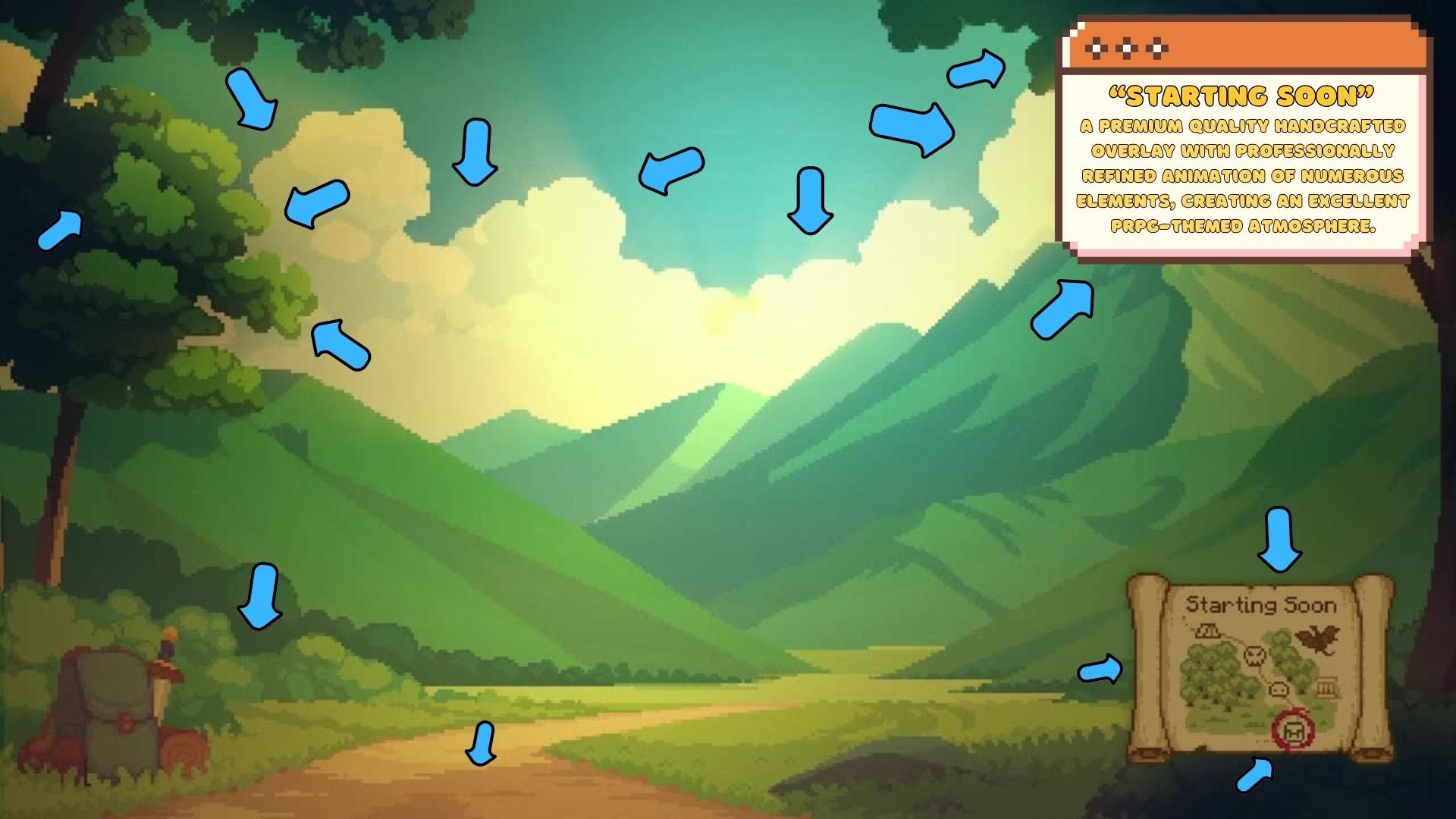 Rpg Screen Animated Pixel RPG Stream Screens – Fantasy Theme - Etsy