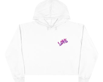 Love Crop Hoodie