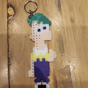 Perler Bead Keychains