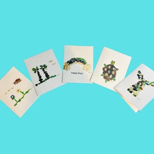 Cartes Beach Glass Art par Brianna Snider (pack de 10 échantillons)