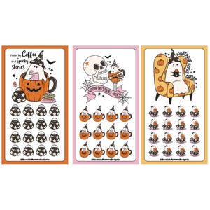 Spooky Season Coffee Mini Saving Challenge Set of 3 (PDF Download)