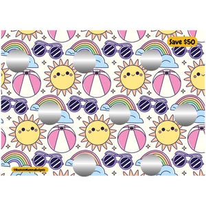 Beach Vibes 3 - Save 50 - Spar-Challenge zum Rubbeln