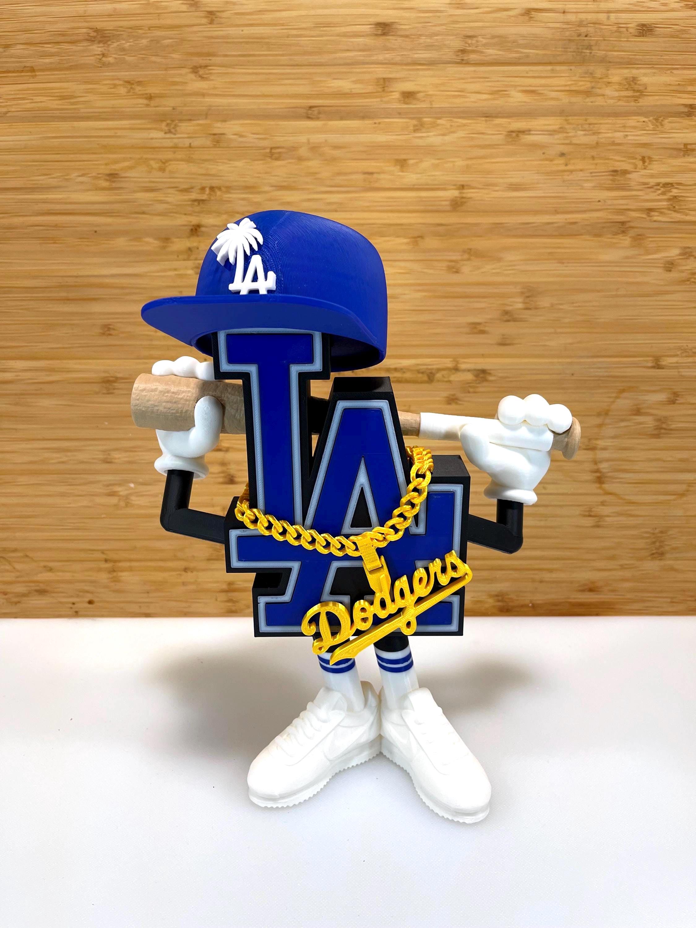 La Dodgers Figurine - Etsy