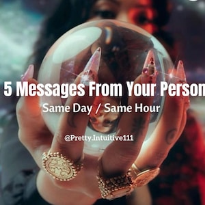 Messages personnels le MÊME JOUR