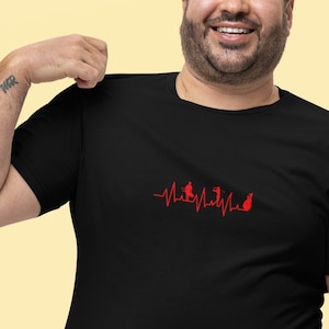 Golfer&#39;s Pulse Golf Shirt, Fun Golf T-Shirt, Golfing Gift for Men, Dad Golfing Shirts