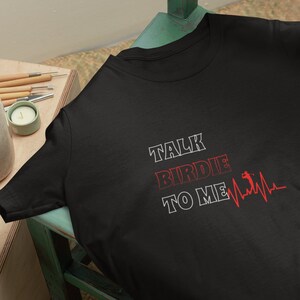 Talk Birdie To Me Golf Shirt, Fun Golf T-Shirt, Golfing Gift for Men, Dad Golfing Shirts
