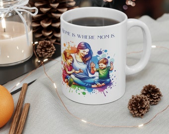 Mom Gift Ceramic Mug, 11oz, Gift for Mom's Day, Mug for Mom,