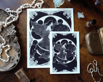 Impresión de Pre Code a partir de la obra de arte digital original de Mag Magazine, 5x7, 8x10, 12x18