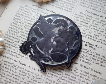 Pre-code zilveren foliesticker