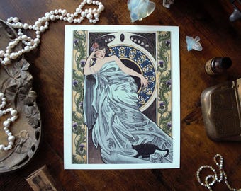 Impresión "No molestar" de la obra de arte digital original de Mag Magazine, 5x7, 8x10, 11x14