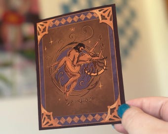 The Art of the Night - Mini Print - BG3 Gale Dekarios Art