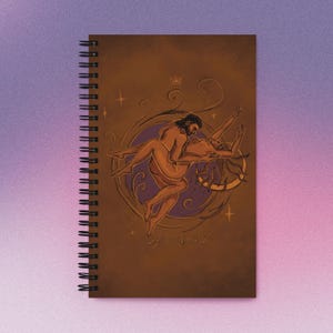 The Art of the Night - Gale Dekarios Baldur&#39;s Gate 3 Spiral Notebook - Gale of Waterdeep BG3