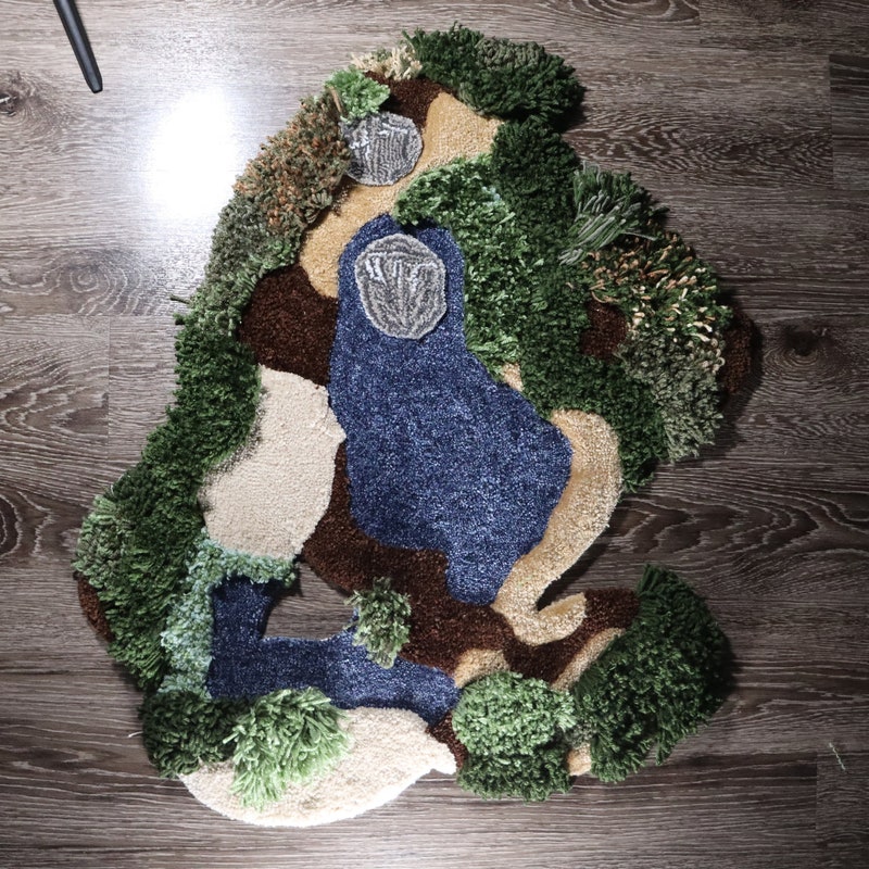 Moss Rug - Etsy
