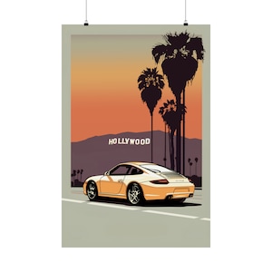 Porsche 911,  Porsche poster, Car Enthusiast Gift, wall decor, birthday gift, Porsche Carerra, housewarming gift, Gift for him, Father&#39;s day