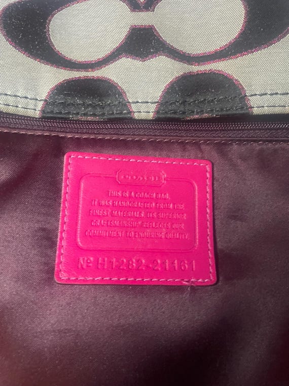 Authentic Coach Purse #047 - image 9