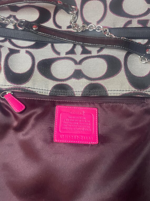 Authentic Coach Purse #047 - image 8