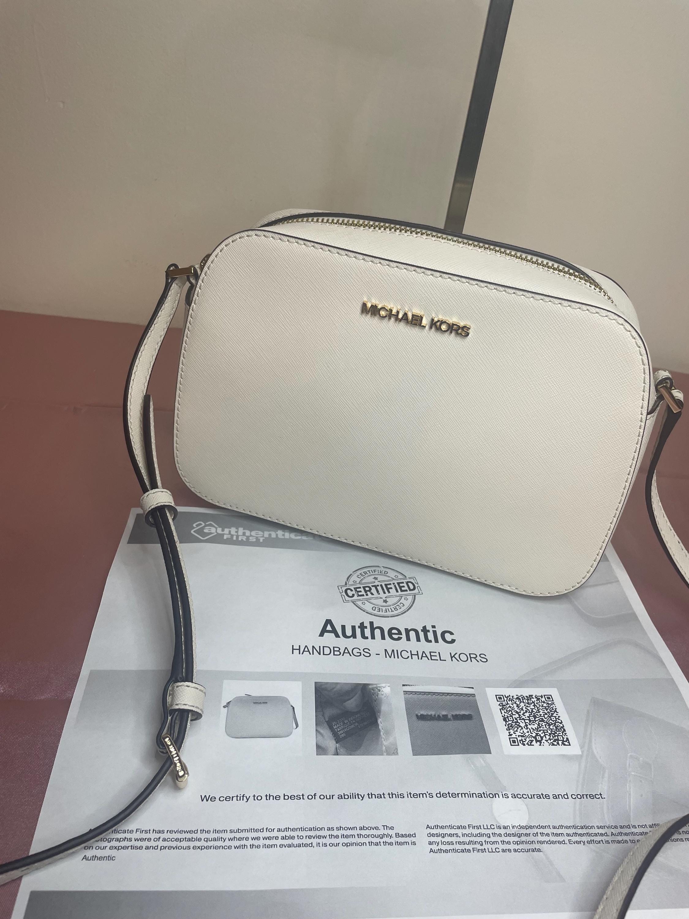 Michael Kors Vintage White Handbag - Etsy display picture 2