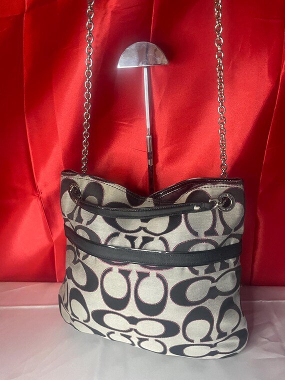 Authentic Coach Purse #047 - image 4