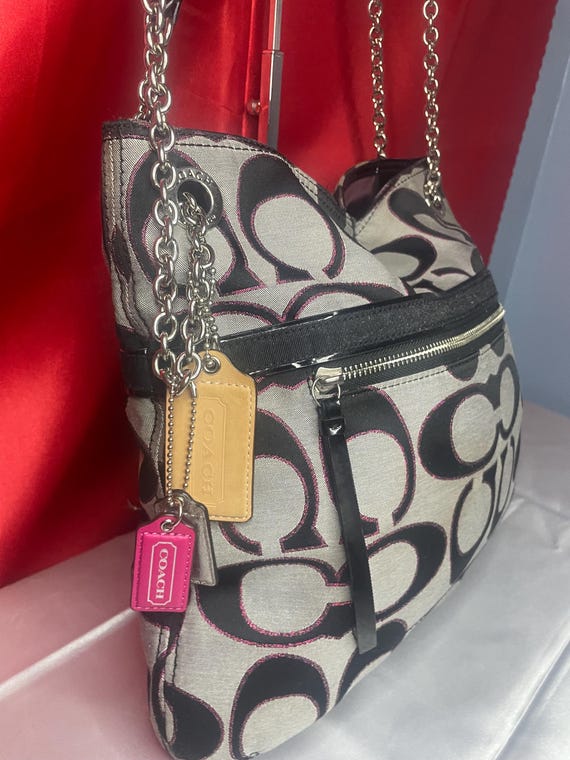 Authentic Coach Purse #047 - image 6