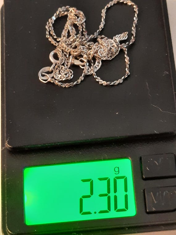 sterling silver 925 2 anklets - image 10