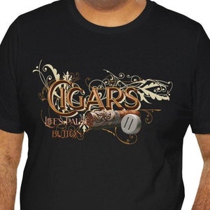 Cigar Life Pause Button T-Shirt, Graphic Tee