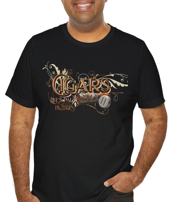 Cigar Life T-Shirt For Cigar Enthusiasts Cigar Life T-Shirt For Cigar Enthusiasts