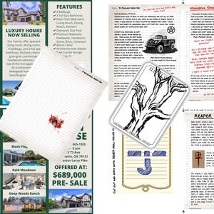 Second Set of Sam and Dean Winchester&#39;s Supernatural Journal Pages