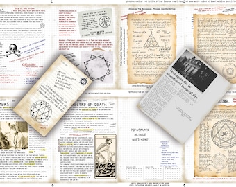 11th Set | Hunter Journal Pages | Printable Digital Download | Full Multi-Part Story Arc
