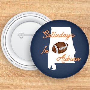 Game day button football