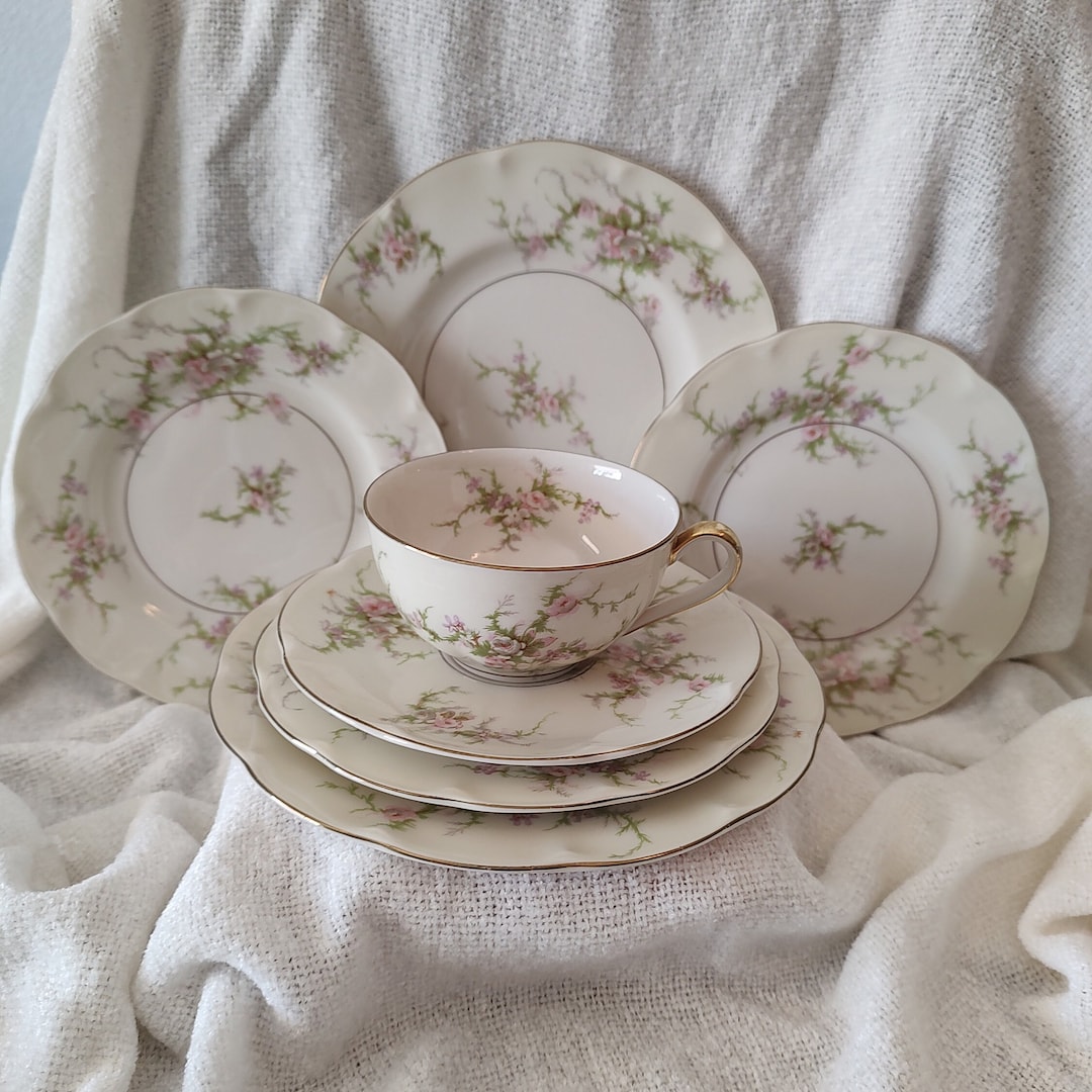 Vintage THEODORE HAVILAND New York Made in America ROSALINDE