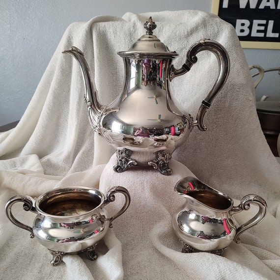 REED & BARTON Silver Tea Set, REGENT 5600, Great Condition