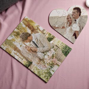 Custom Puzzle with Picture, Custom Jigsaw Puzzle, Personalized Gift, Custom Puzzle, Picture Puzzle, Puzzle Lover Gift, Gift for Her