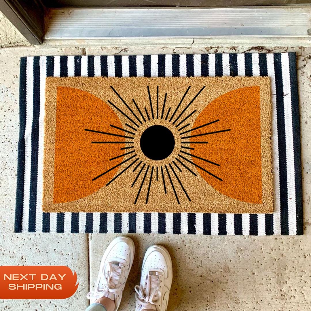 Mid Century Modern Doormat