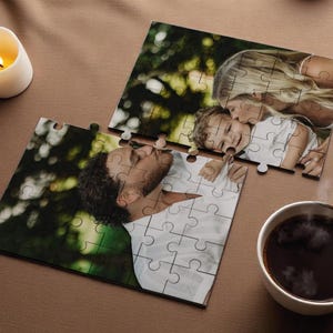 Custom Picture Puzzle, Custom Jigsaw Puzzle, Personalized Gift, Custom Puzzle, Picture Puzzle, Puzzle Lover Gift, Gift for Girlfriend