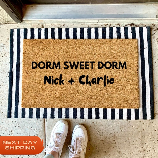 Dorm Sweet Dorm Mat - Etsy