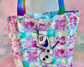 Bolsa de mano de muñeco de nieve