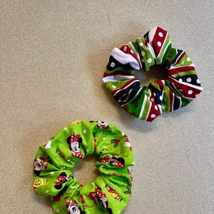 Christmas Scrunchies - set of two