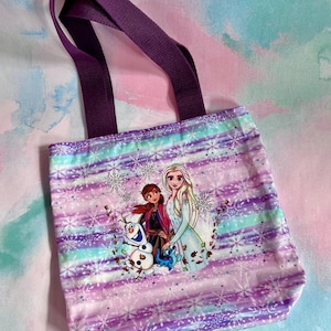 Snow Sisters Tote Bag Reversible