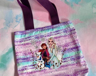 Snow Sisters Tote Bag