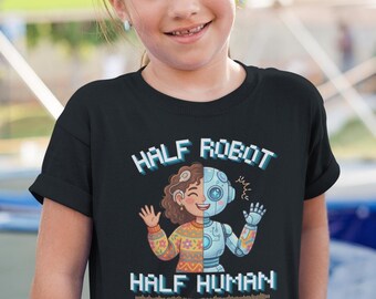 Metà robot, metà umano / Impianto cocleare / Maglietta per sordi