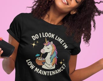 J'ai l'air de demander peu d'entretien/ | Licorne