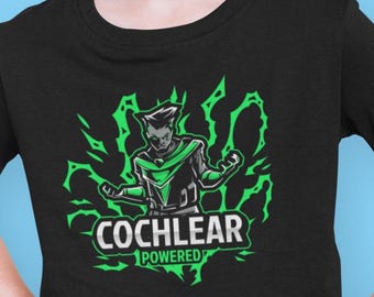 Alimentation cochléaire | Implant cochléaire | T-shirt pour sourds