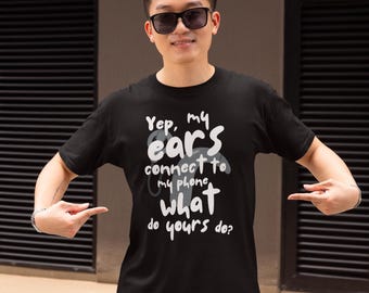 T-shirt Implant cochléaire : fierté de la surdité, émancipation